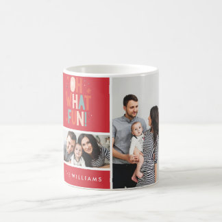Oh Quel Amusant ! Mug photo de fête