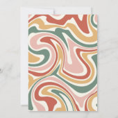 Oh Quel Amusement Premier Anniversaire Invitation  (Dos)