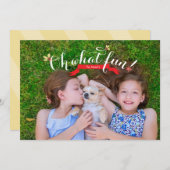 Oh, quel plaisir | Carte photo de vacances (Devant / Derrière)