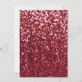 OH QUEL PLAISIR Noël FÊTE ÉDITABLE Invitation (Dos)