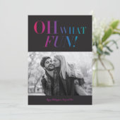 Oh quelle carte de vacances d'amusement (Debout devant)