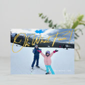 Oh Quelle Carte Postale Fun Holiday (Debout devant)