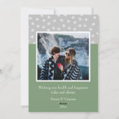 OH QUELLE DIVERTISSANTE Carte de voeux photo de va (Dos)