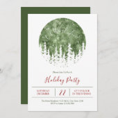 Oh Quelle Fun Holiday Party Invitation (Devant / Derrière)