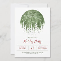 Oh Quelle Fun Holiday Party Invitation