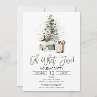 Oh Quelle Fun Noël Invitation