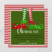 Oh, Quelle Fun Noël Invitation (Devant / Derrière)
