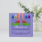 Oh, Quelle Fun Noël Invitation (Debout devant)