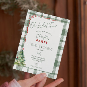 Oh Quelle Fun Noël Invitation