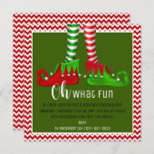 Oh, Quelle Fun Noël Invitation (Devant / Derrière)