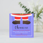 Oh, Quelle Fun Noël Invitation (Debout devant)