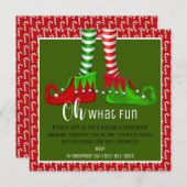 Oh, Quelle Fun Noël Invitation (Devant / Derrière)