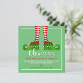 Oh, Quelle Fun Noël Invitation (Debout devant)