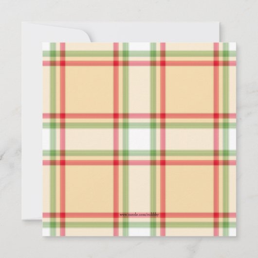 Oh, Quelle Fun Noël Invitation (Dos)