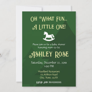Oh Quelle Joie, Un Petit ! invitation à la baby sh
