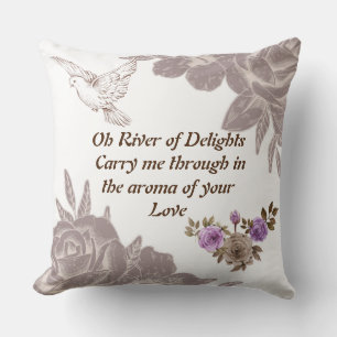 Oh rivier de Delights Floral Butterfly Pillow Kussen