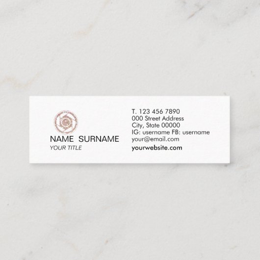 Oh rupture ! Carte de visite de photographe de (Dos)