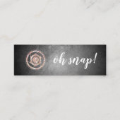 Oh rupture ! Carte de visite de photographe de (Devant)