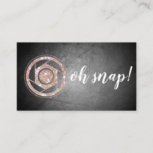 Oh rupture ! Carte de visite de photographe de (Devant)