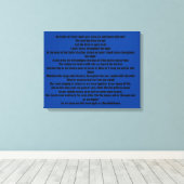Oh Sailor Canvas Afdruk (Insitu (Houten vloer))