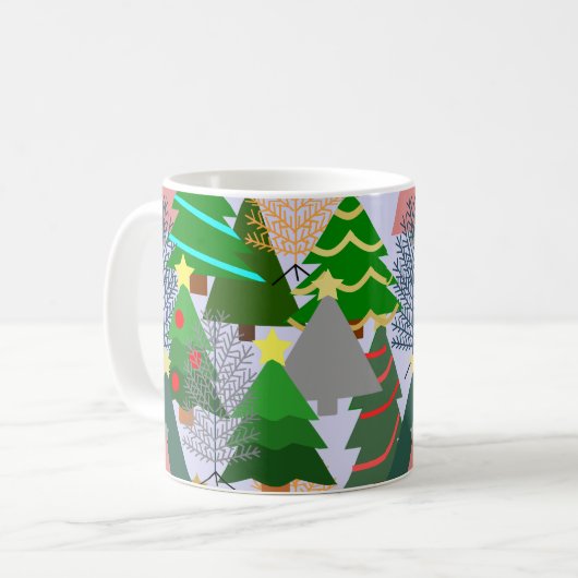 Oh sapin de Noël ! Café Mug (Devant gauche)