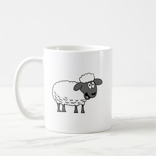 Oh schapen! Ik ben 50! Koffie Mok (Links)