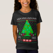 Oh Scheikundige Boom Kerst Chemie Wetenschap Perio T-shirt (Voorkant)