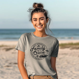Oh schip het is een familie reis bijpassende famil t-shirt