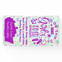 Oh schip het is een Girl's Trip Cruise deur