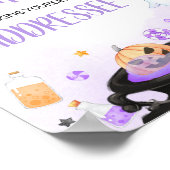 Oh Sheet Boo-y Halloween Envelope Station Poster (Hoek)