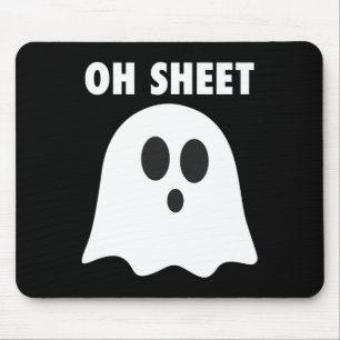 Oh Sheet - Humoristische Halloween Spin Oh Sheet M Muismat