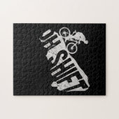 Oh Shift Mountain Biking Bicycle Bike Rider Legpuzzel (Horizontaal)