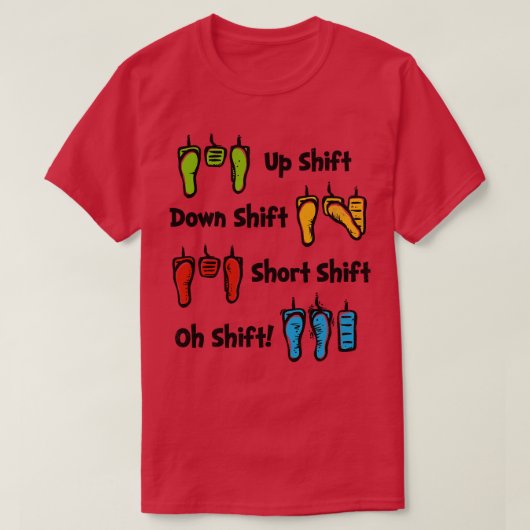 Oh Shift T-shirt (Design voorkant)