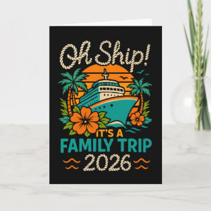 Oh Ship Familie Reis 2026 Cruise Vakantie Kaart