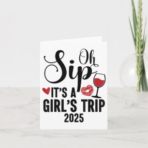 Oh sip is een meidenreis 2025 meisjes weekend reiz kaart
