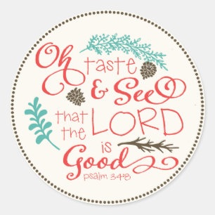 Oh Smaak en zie de Sticker van de Manuscript / Voo