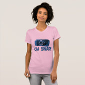 Oh Snap Camera T-shirt (Voorkant volledig)