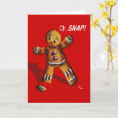 Oh, Snap ! Carte (rouge) (Fleur jaune)