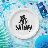 Oh Snap Cookie Xmas Papieren Bordje (Feest)