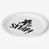 Oh Snap Cookie Xmas Papieren Bordje (Gekanteld)