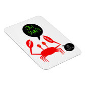 "Oh! Snap!" flexible magnet (Côté Droit)