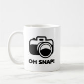 Oh Snap Funny Mug (Gauche)