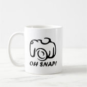 Oh Snap Funny Mug (Gauche)