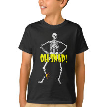 Oh Snap, Funny Skeleton Halloween