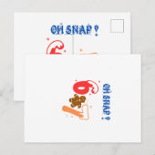 Oh Snap Gingerbread 67 Briefkaart (Voorkant / Achterkant)