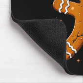 Oh Snap Gingerbread Man Christmas Funny Cookie Ugl Muismat (Hoek)