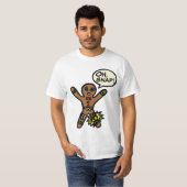 Oh Snap Gingerbrood Man Cookie Shirt (Voorkant volledig)