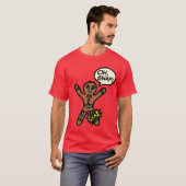 Oh Snap Gingerbrood Man Cookie Shirt (Voorkant volledig)