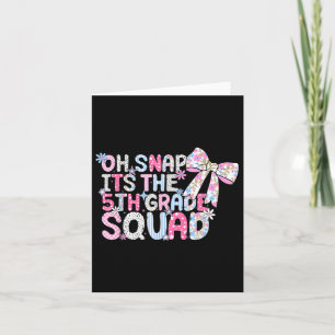 Oh snap is de 5e klas squad terug naar school GIR Kaart