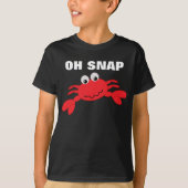Oh Snap Kids' Hanes TAGLESS® T-Shirt (Devant)